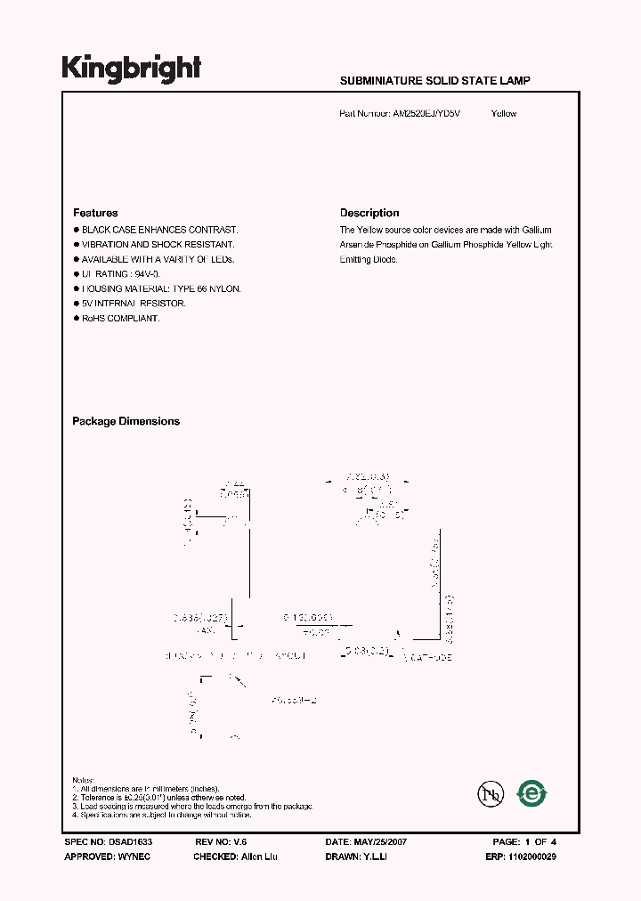 AM2520EJ-YD5V_1208939.PDF Datasheet
