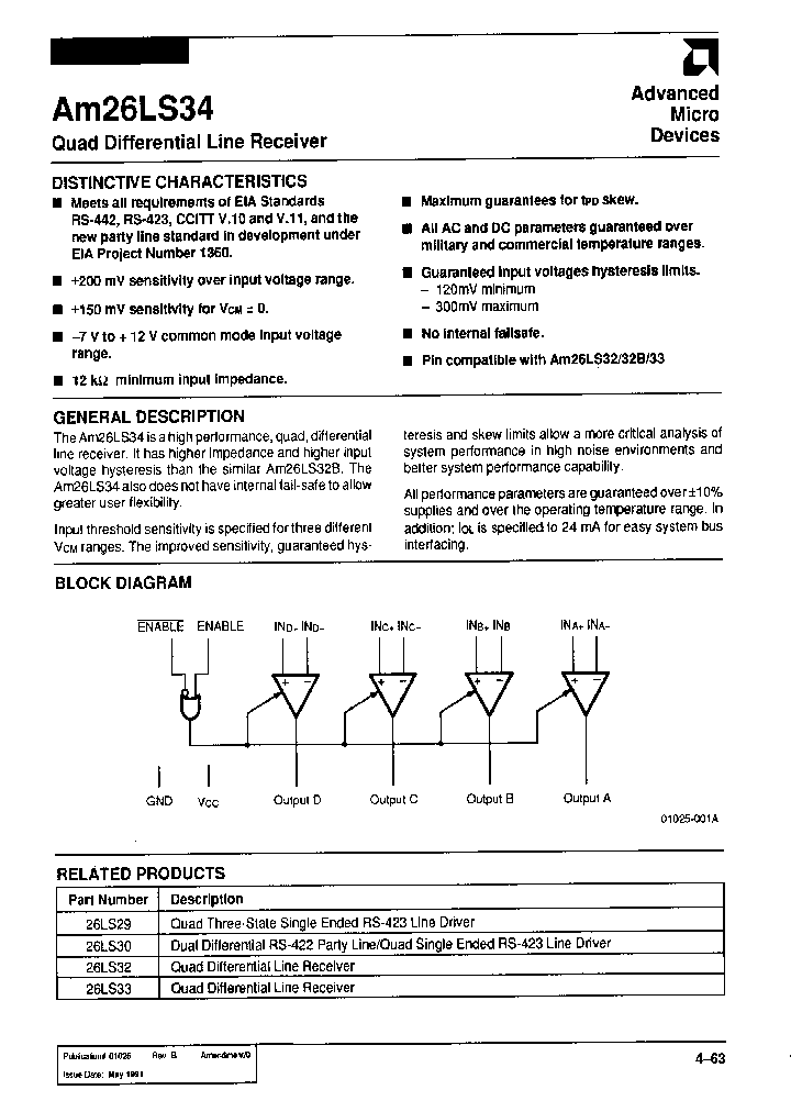 AM26LS34_1099262.PDF Datasheet