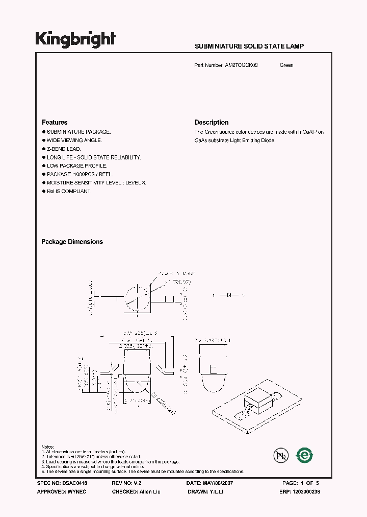 AM27CGCK09_1209003.PDF Datasheet