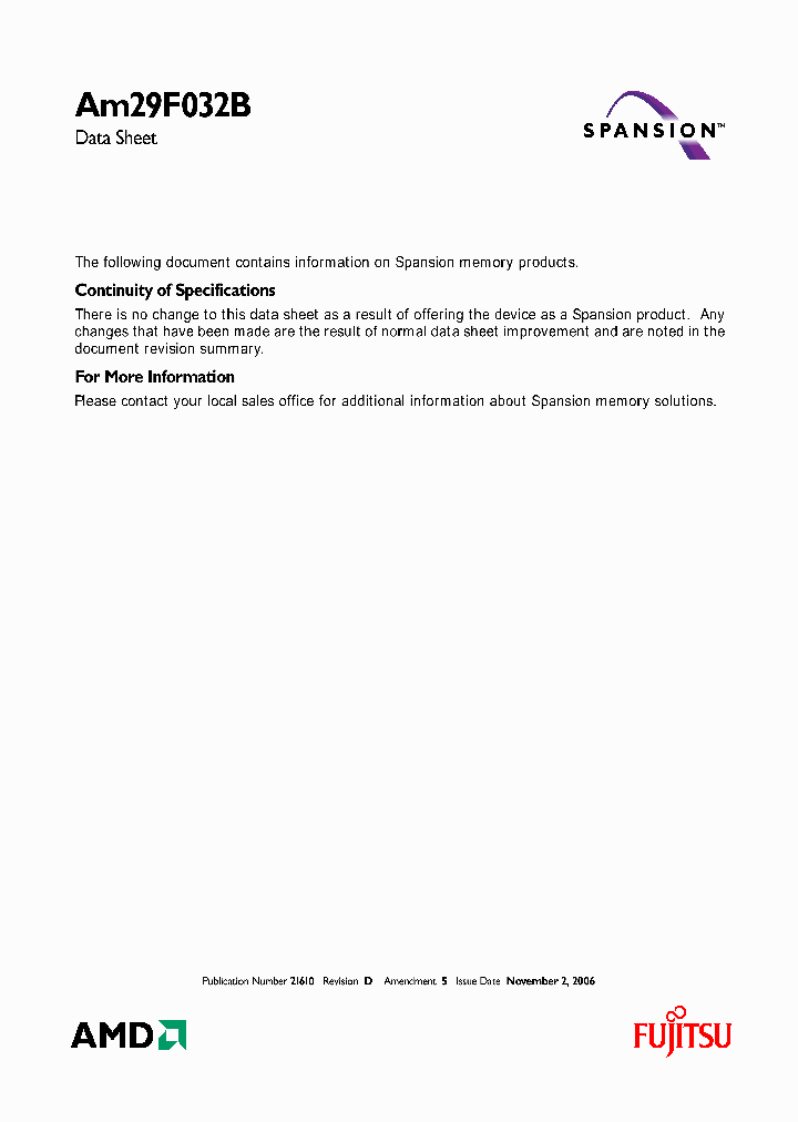 AM29F032B-90ED_1072626.PDF Datasheet