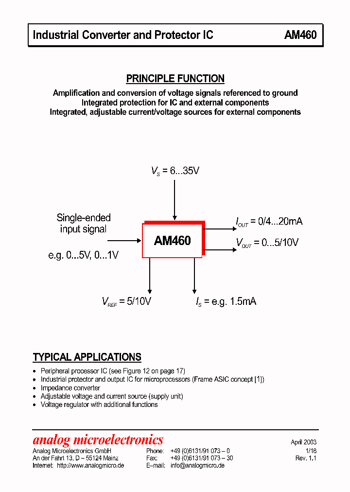 AM460_1033141.PDF Datasheet