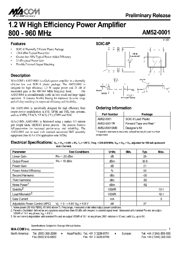 AM52-0001TR_1209307.PDF Datasheet