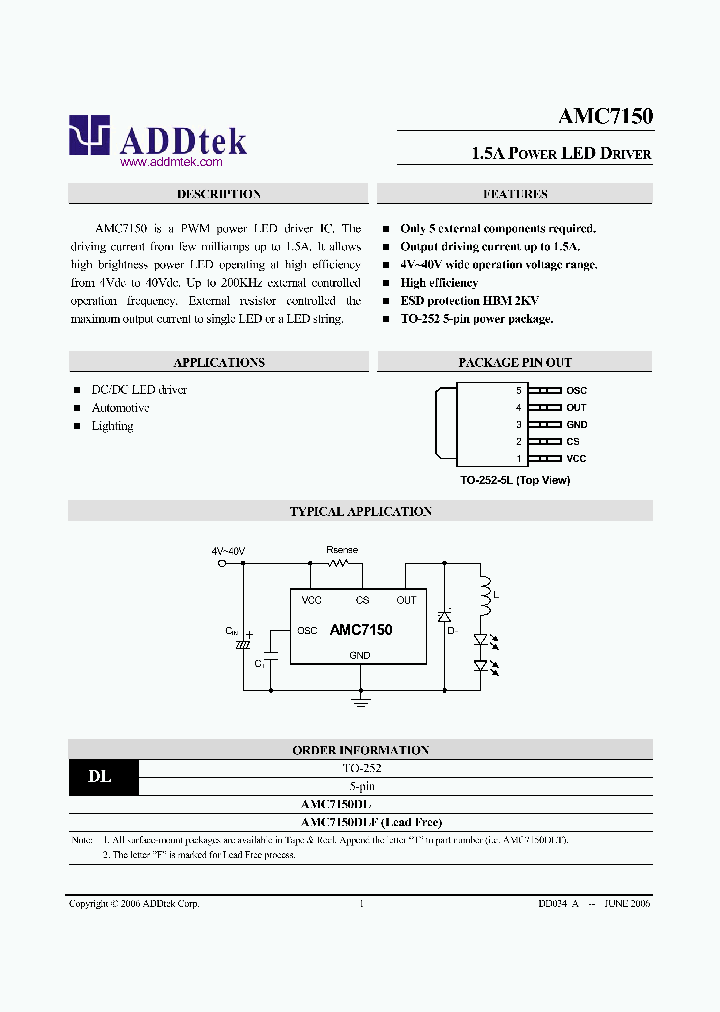 AMC7150DL_1082834.PDF Datasheet