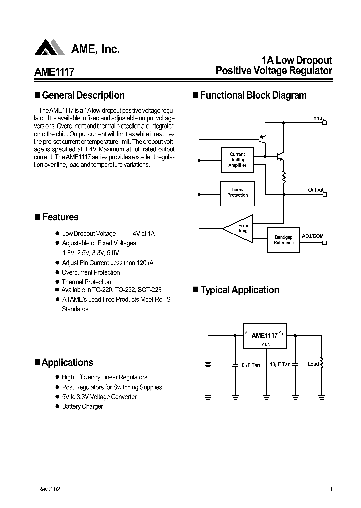 AME111707_1209485.PDF Datasheet