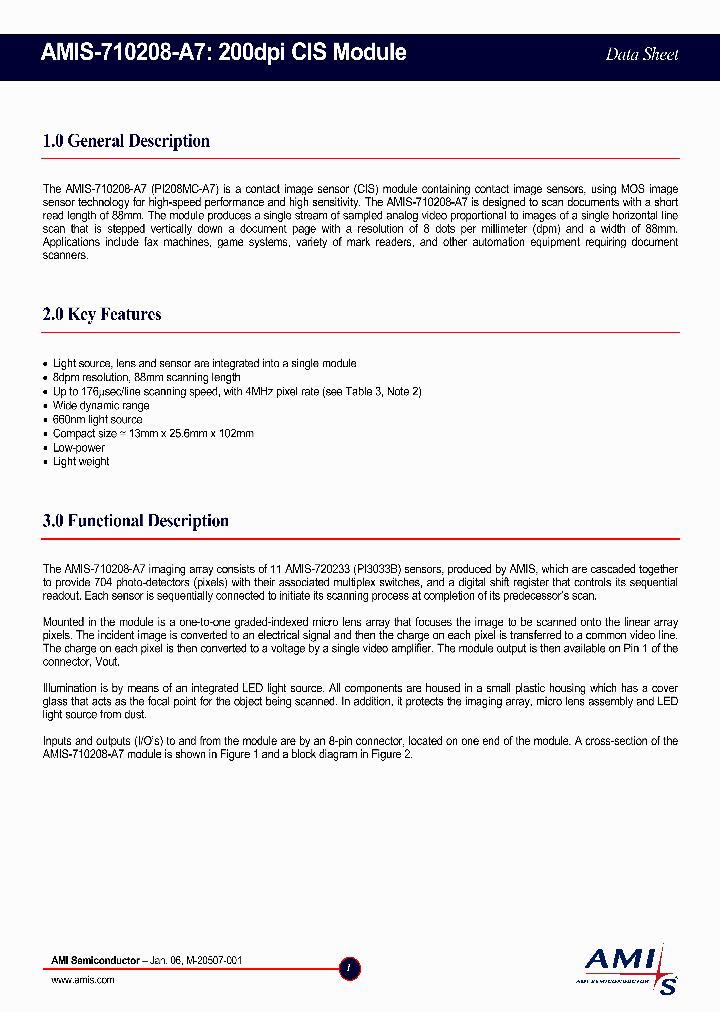 AMIS-710208_1209575.PDF Datasheet