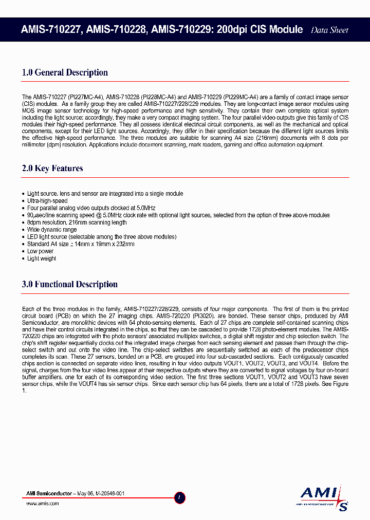 AMIS-710228_1071406.PDF Datasheet