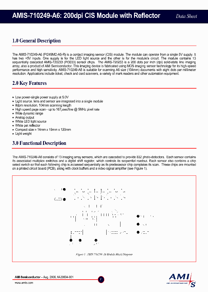 AMIS-710249_1209585.PDF Datasheet
