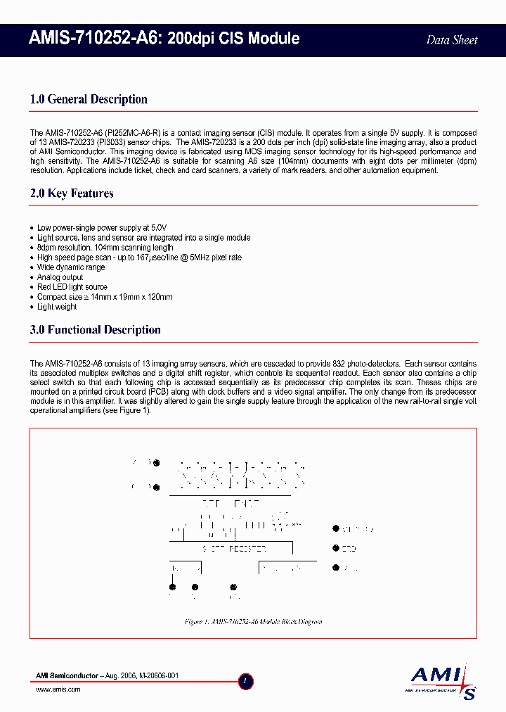 AMIS-710252_1130910.PDF Datasheet