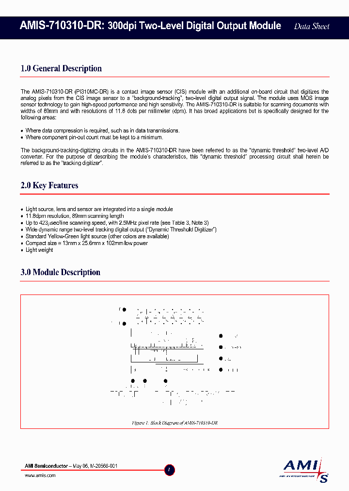 AMIS-710310-DR_1209591.PDF Datasheet