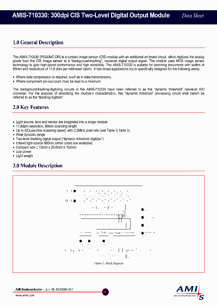 AMIS-710330_1209597.PDF Datasheet