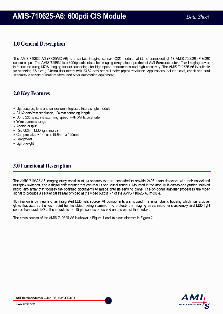 AMIS-710625-A6_1209607.PDF Datasheet