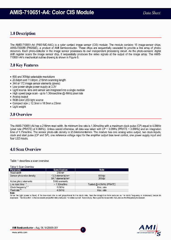 AMIS-710651-A4_1209610.PDF Datasheet