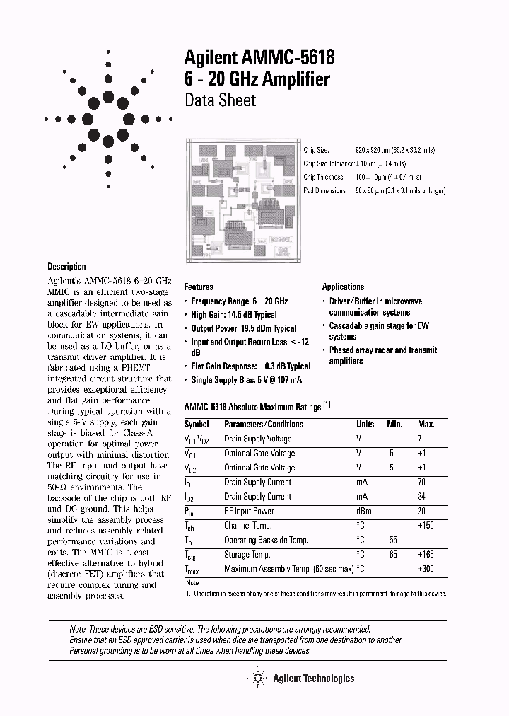 AMMC-5618_1083099.PDF Datasheet