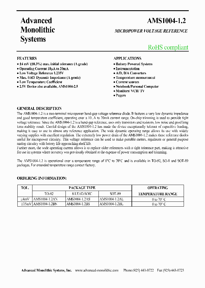 AMS1004-1205_1150897.PDF Datasheet