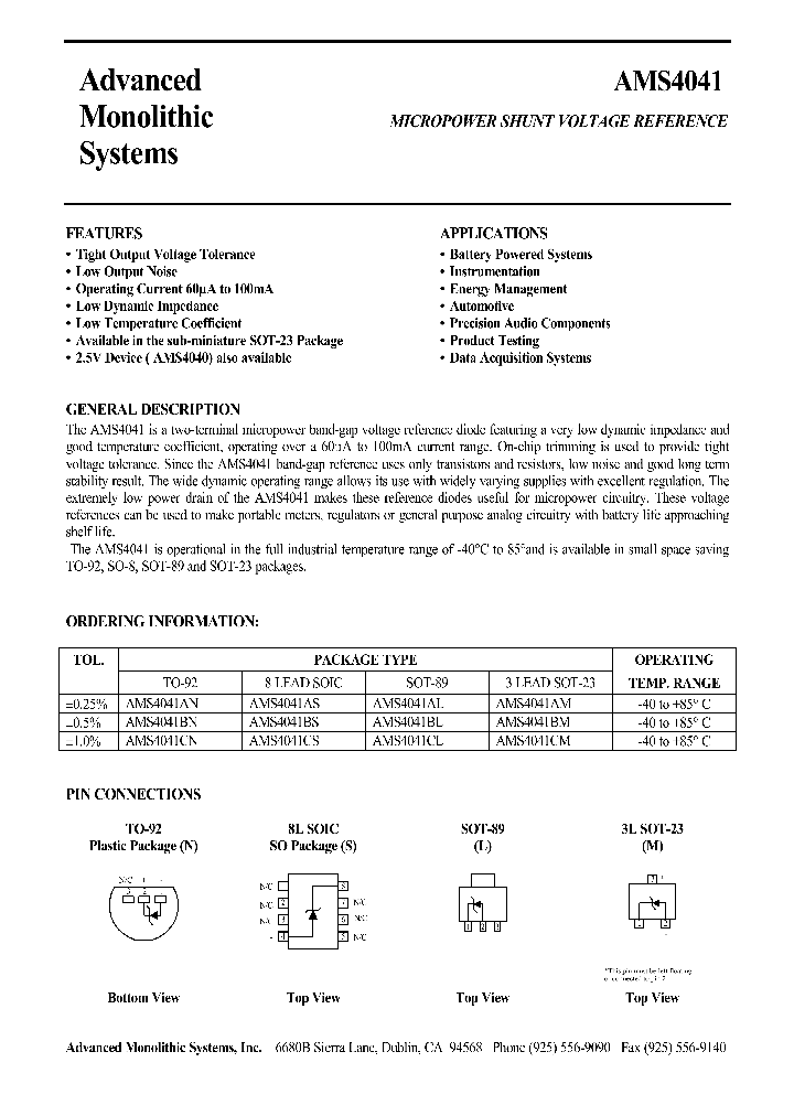 AMS4041_820661.PDF Datasheet