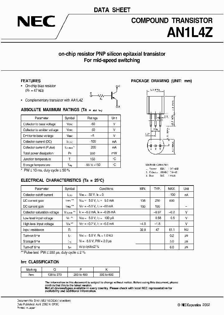 AN1L4Z_1209757.PDF Datasheet
