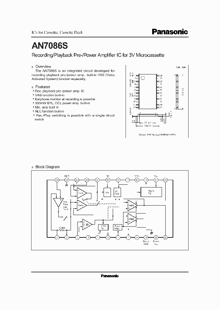 AN7086S_1209976.PDF Datasheet