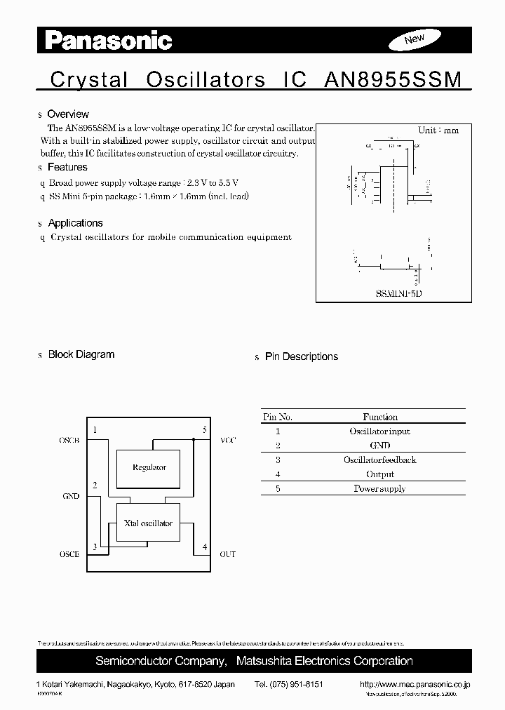 AN8955SSM_1071641.PDF Datasheet