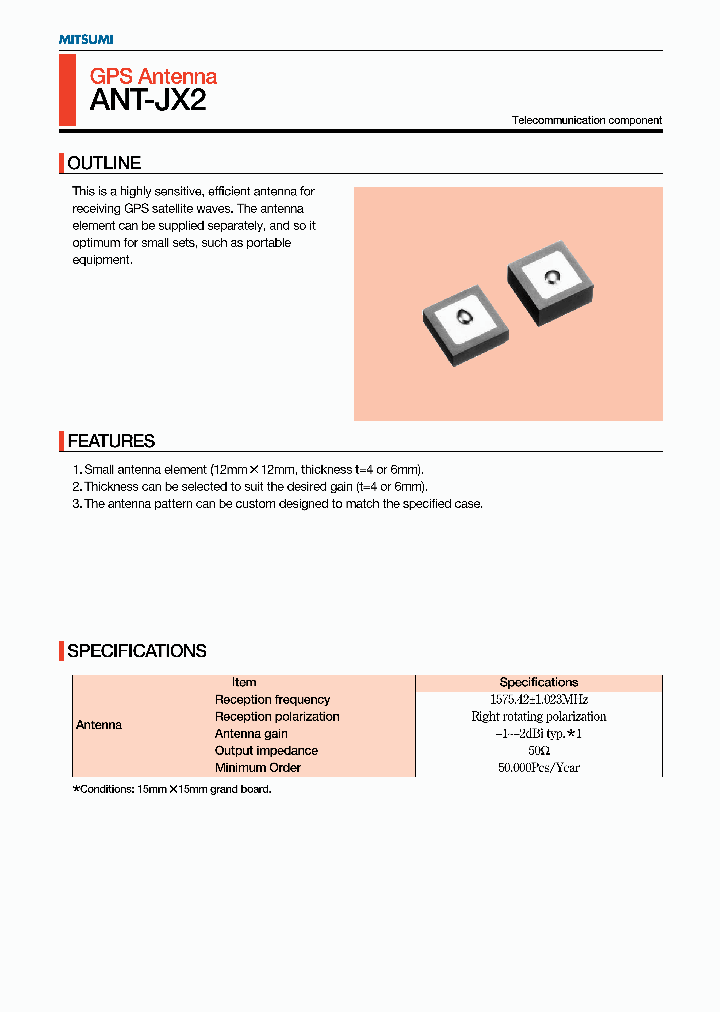 ANT-JX2_1210156.PDF Datasheet