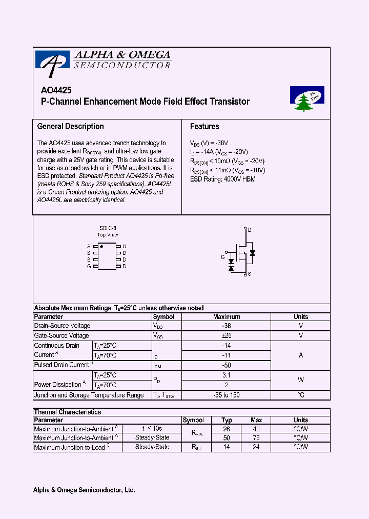 AO4425_1189301.PDF Datasheet