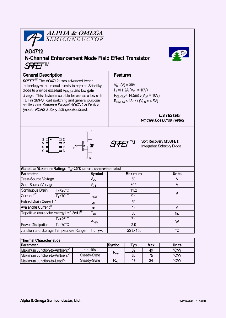 AO4712_1139387.PDF Datasheet