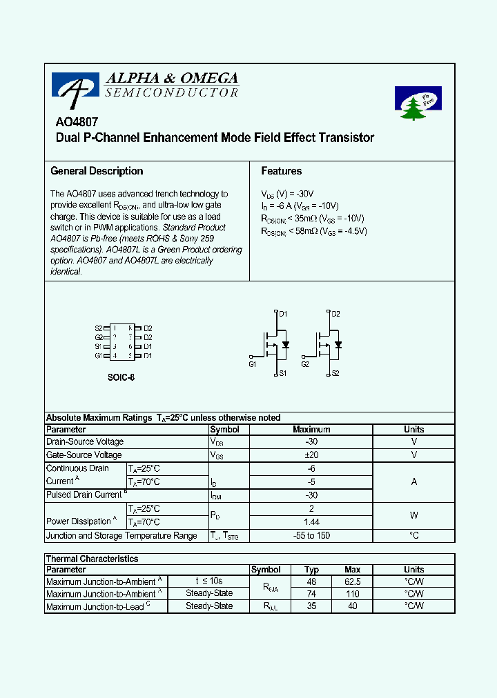 AO4807L_863518.PDF Datasheet