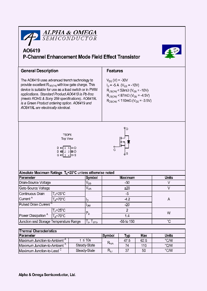 AO6419L_1210216.PDF Datasheet