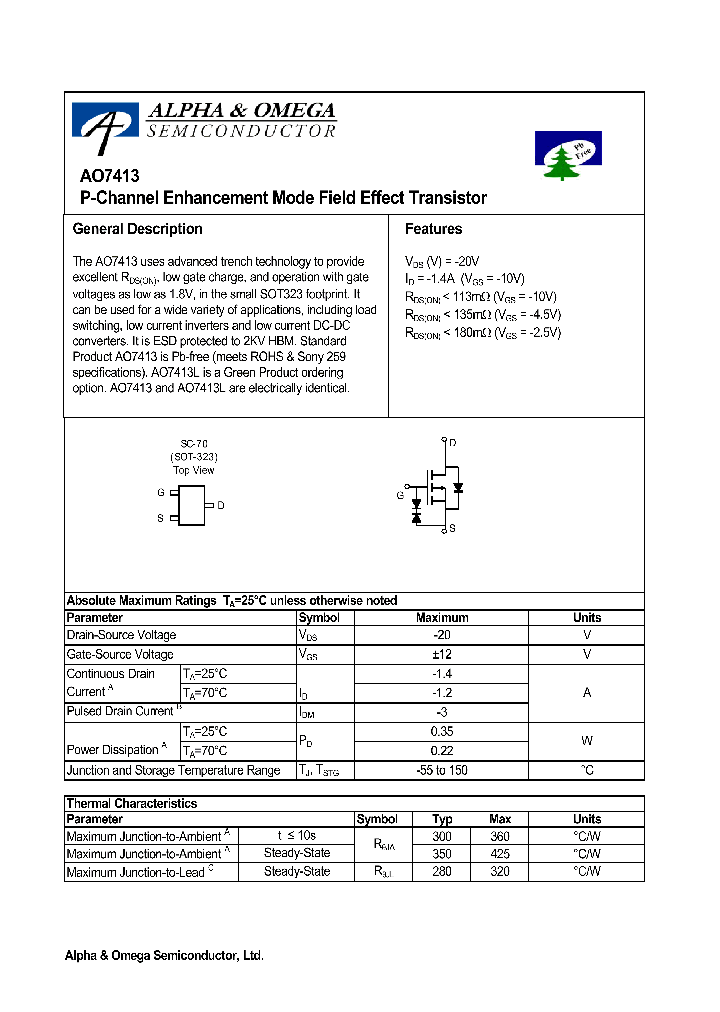 AO7413_1142271.PDF Datasheet