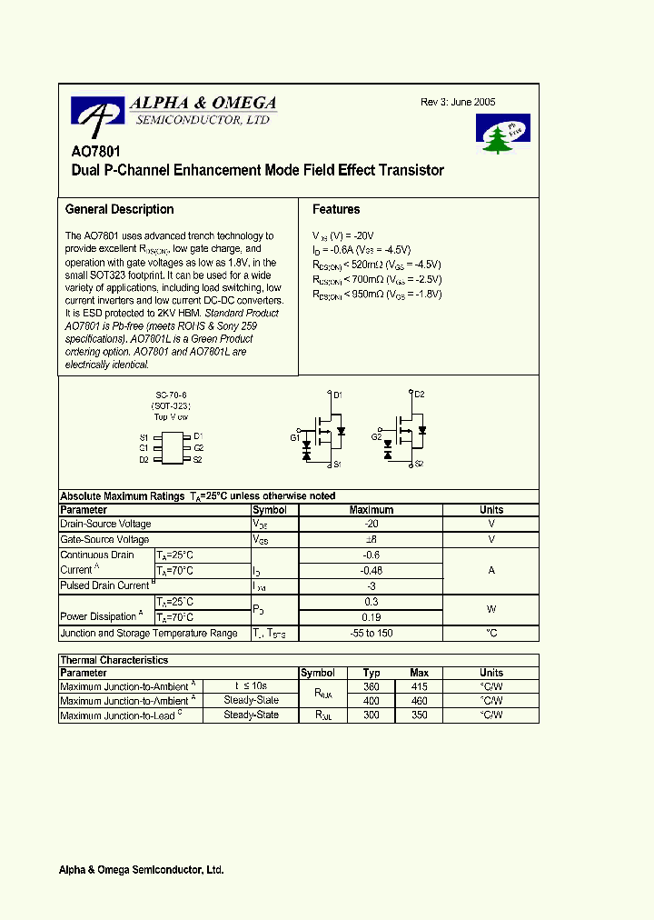 AO7801_1142278.PDF Datasheet