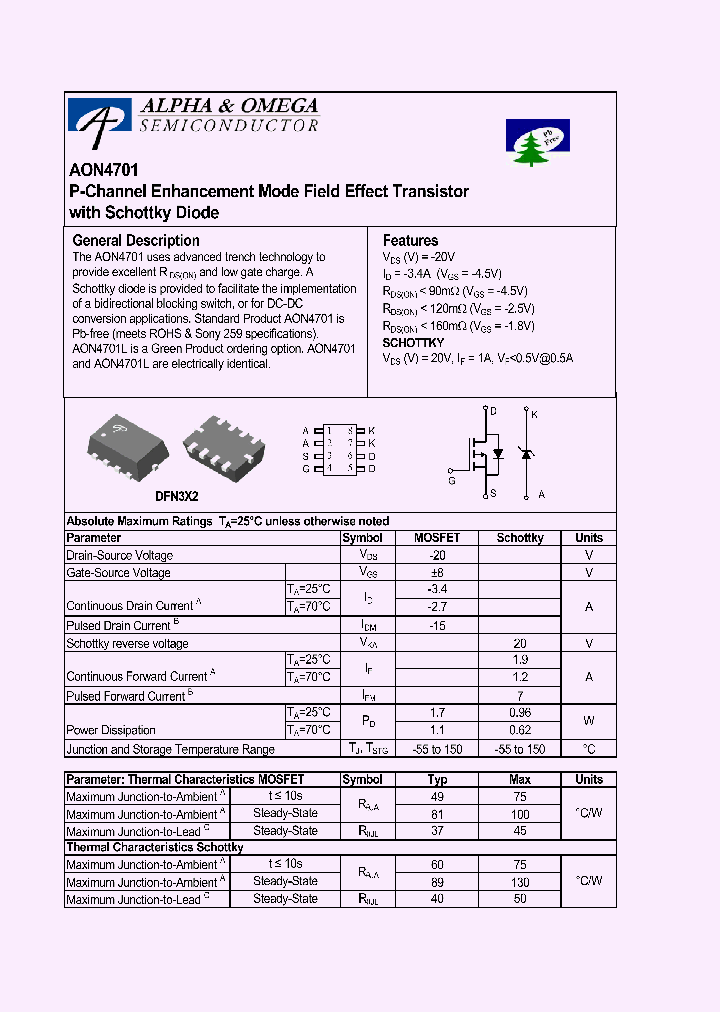 AON4701_1132514.PDF Datasheet