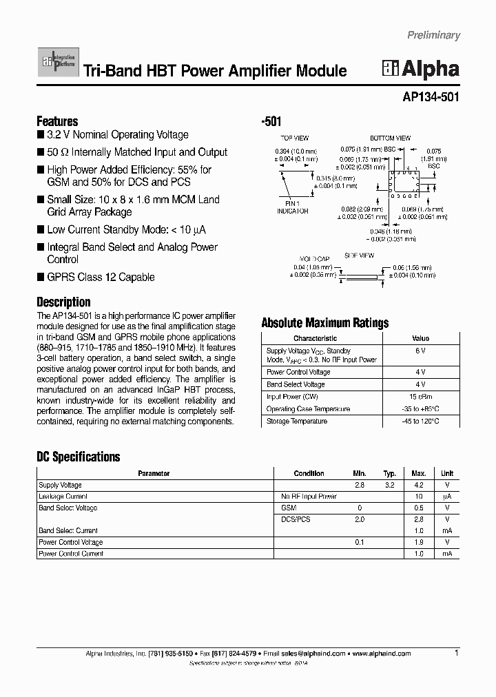 AP134-501_1138610.PDF Datasheet