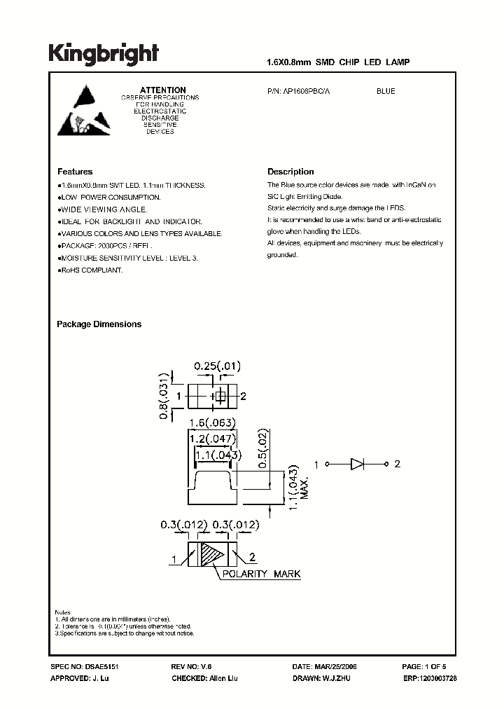 AP1608PBCA_1210413.PDF Datasheet
