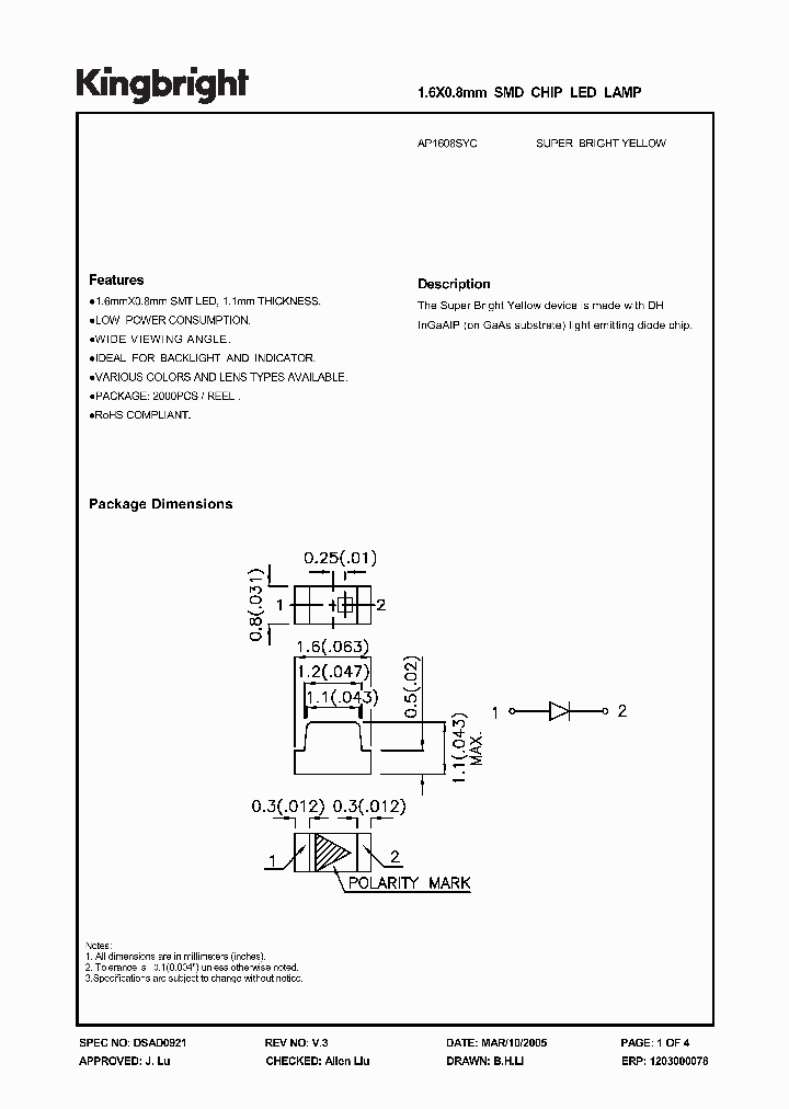 AP1608SYC_1210421.PDF Datasheet