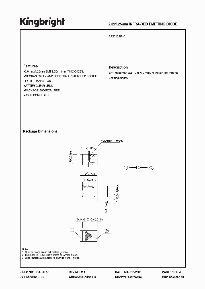 AP2012SF4C_1210457.PDF Datasheet