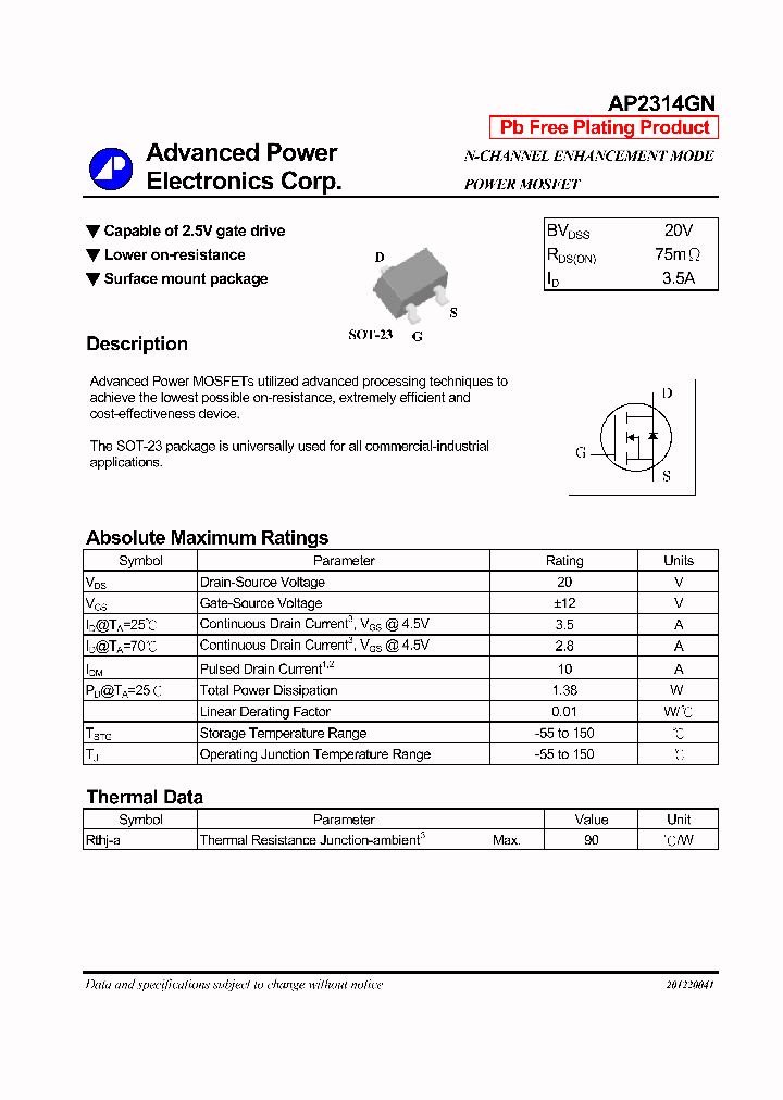AP2314GN_1115129.PDF Datasheet