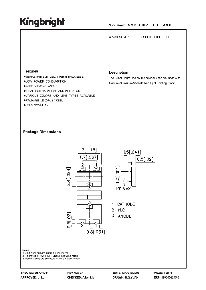 AP23SRCF-F01_1210503.PDF Datasheet