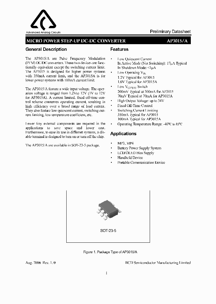 AP3015_1115063.PDF Datasheet