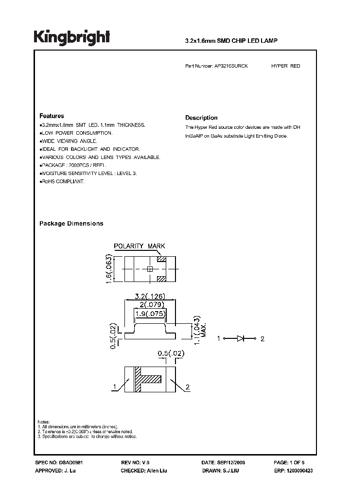 AP3216SURCK_954308.PDF Datasheet