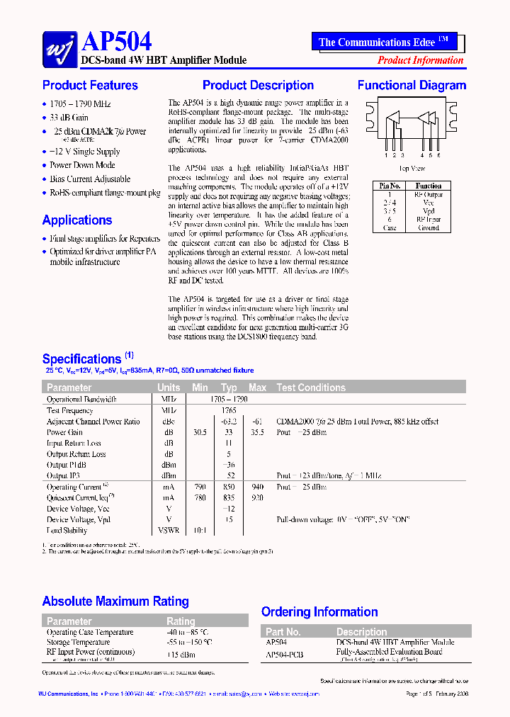 AP504-PCB_1210581.PDF Datasheet