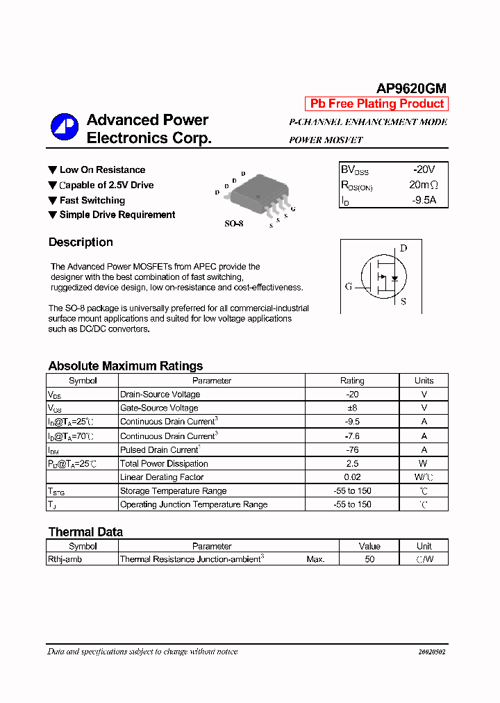 AP9620GM_1210614.PDF Datasheet