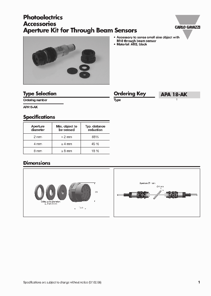 APA18-AK_1210629.PDF Datasheet