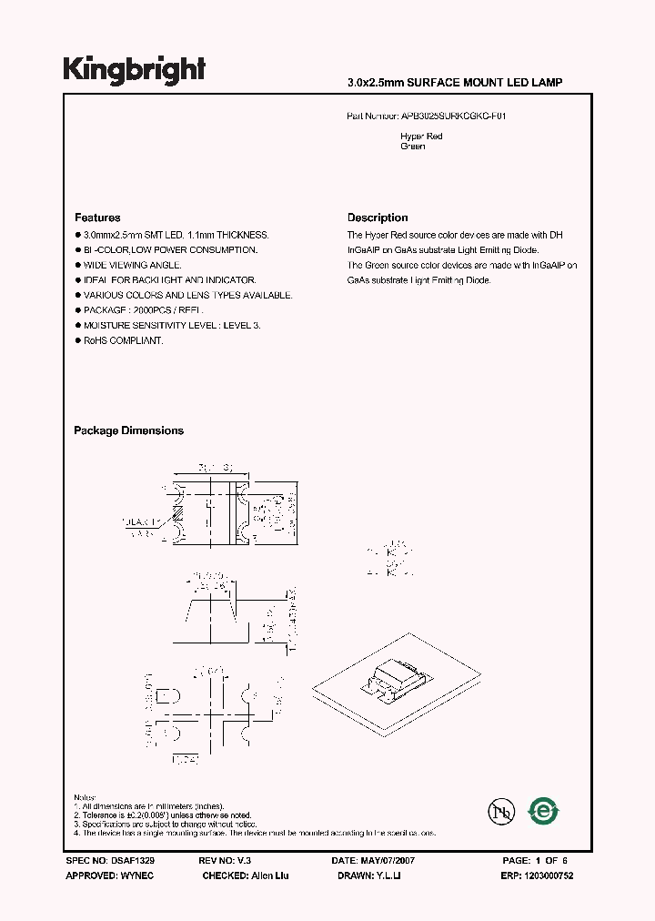 APB3025SURKCGKC-F01_1210678.PDF Datasheet