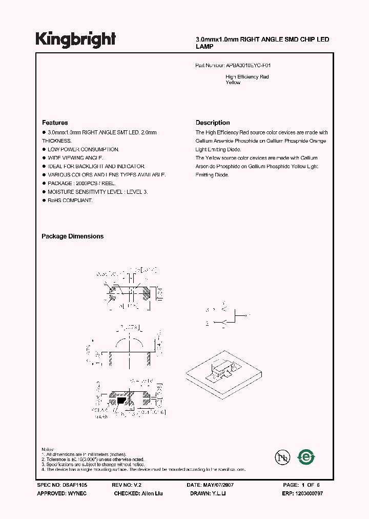 APBA3010EYC-F01_1210682.PDF Datasheet