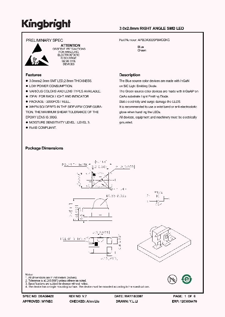 APBDA3020PBACGKC_1210702.PDF Datasheet