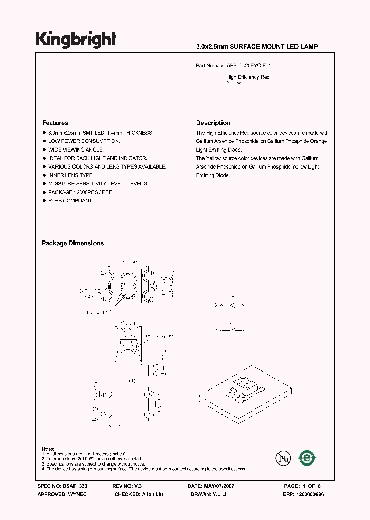 APBL3025EYC-F01_1210706.PDF Datasheet