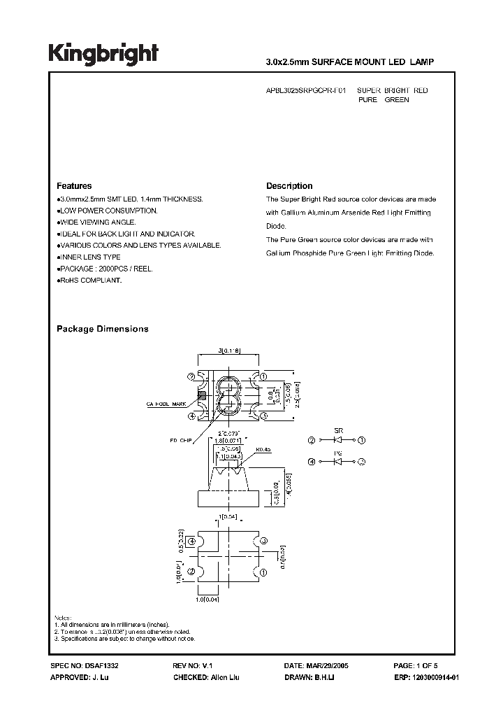APBL3025SRPGCPR-F01_1210708.PDF Datasheet