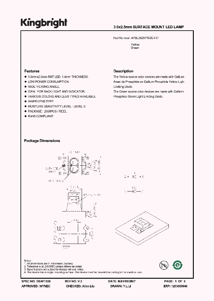 APBL3025YSGC-F01_1210712.PDF Datasheet