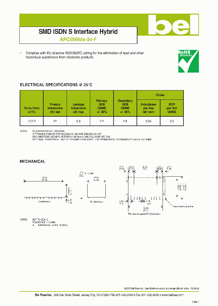 APC5568DS-3V-F_1089341.PDF Datasheet