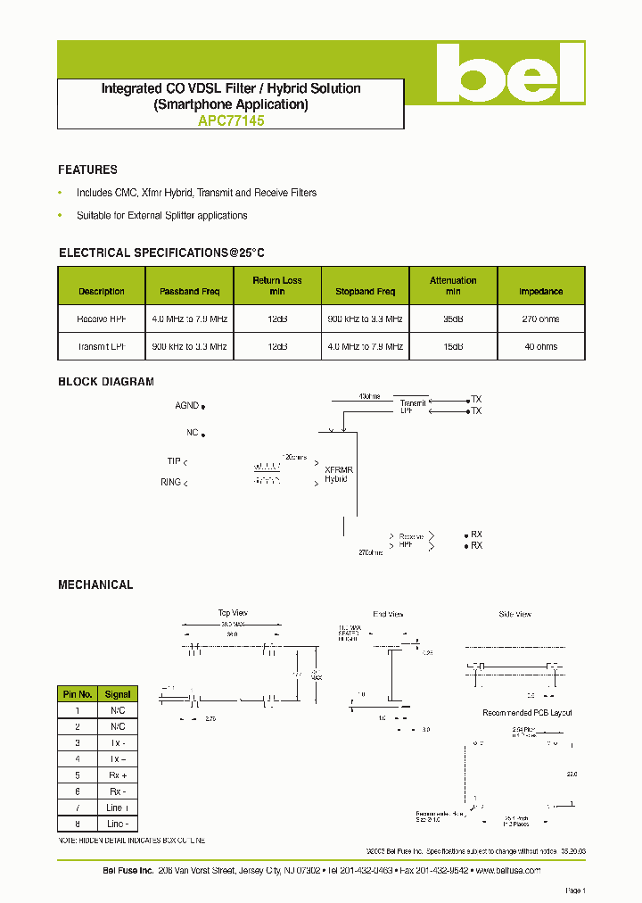 APC77145_1210746.PDF Datasheet
