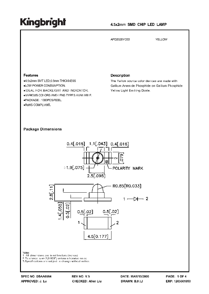 APD2520YC03_1210785.PDF Datasheet